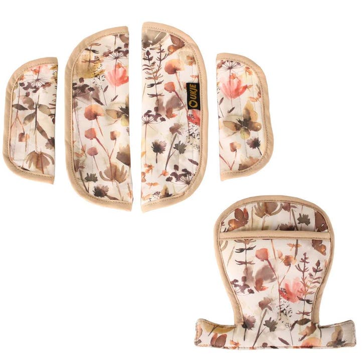 Buggy Autostoel kussenhoesjes | Wilde Bloemen, Kinderen en Baby's, Autostoeltjes