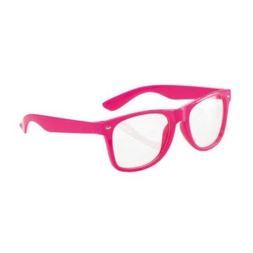 Party bril neon roze - Feestbrillen, Ophalen of Verzenden, Nieuw