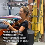 A-kwaliteit leer voor een aantrekkelijke prijs., Hobby en Vrije tijd, Stoffen en Lappen, Ophalen of Verzenden, Nieuw, Overige kleuren