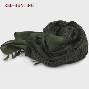 Tactische Keffiyeh Shemagh Sjaal - Katoenen Hoofddoek en Nek, Verzenden, Nieuw