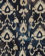 Katoen Batik Marine Blauw, Nieuw, Blauw