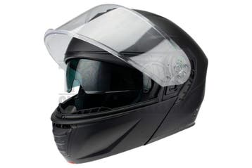 Helm Vito Systeemhelm met zonnevizier Furio mat zwart (XS..., Ophalen of Verzenden, Nieuw, Vito