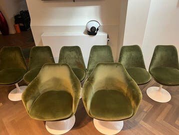 Knoll - Eero Saarinen - Eetkamerstoel (8) - Saarinen Tulip