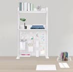 Bureau Boekenrek met Klem – 2-Laags Organizer en Opbergrek, Verzenden, Nieuw