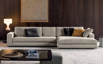 GEZOCHT: Minotti Hamilton — Direct Inkoop, Ophalen of Verzenden, Nieuw, Design Bank Bankstel Zetel Minotti