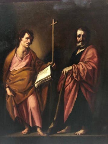 École Espagnole (c. 1780) - Les Apôtres Saint Philippe et