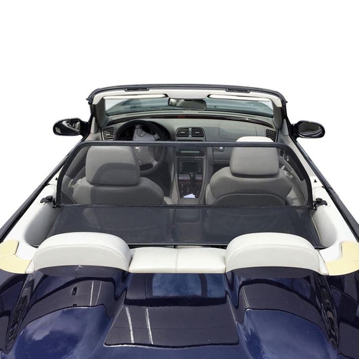 Mercedes-Benz CLK-Klasse (1998-2003) Cabrio windscherm Zwart, Auto diversen, Overige Auto diversen, Ophalen of Verzenden