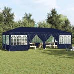 vidaXL Partytent Blauw 800 x 400 x 266 cm Polyetheen, Tuin en Terras, Partytenten, Verzenden, Nieuw, Partytent