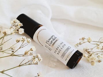 Biologische etherische olie compositie parfum FLOWERY, Nieuw
