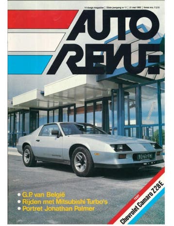 1982 AUTO REVUE MAGAZINE 11 NEDERLANDS, Nieuw, Author