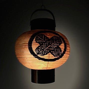 Antieke Japanse tempellantaarn met wapen — Murykin —, Antiek en Kunst, Antiek | Overige Antiek