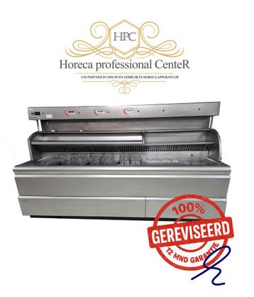Gereviseerde Perfecta bakwand friteuse VR 3x 2 mand ABM+Bkpl, Ophalen of Verzenden, Gebruikt