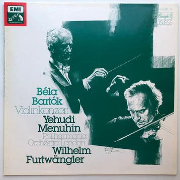 Béla Bartók - Yehudi Menuhin - Philharmonia Orchestra,, Cd's en Dvd's, Vinyl | Klassiek, Ophalen of Verzenden, Zo goed als nieuw