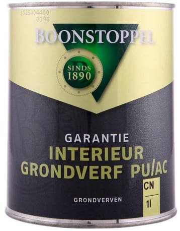 Boonstoppel Garantie Interieur Grondverf PU/AC - Alle Kle..., Overige kleuren, Nieuw, Ophalen of Verzenden, Verf