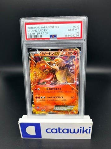 Pokémon - 1 Graded card - Charizard EX - 010/072 - PSA 10 -, Nieuw