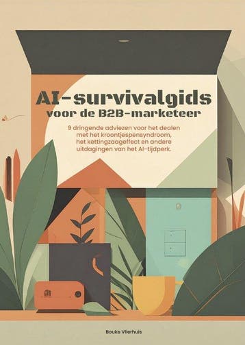 9789465118185 AI-survivalgids Bouke Vlierhuis, Boeken, Verzenden, Nieuw, Bouke Vlierhuis