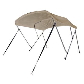 Navishade Biminitop 3 Boog 91 cm Taupe Doek-Breedte 170 - 18, Ophalen of Verzenden, Nieuw