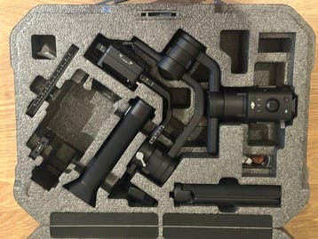 DJI Ronin-S Handheld 3-Axis Stabilizer - BG37 Battery Grip &, Nieuw