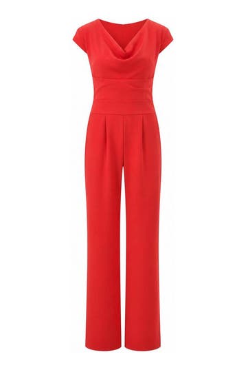 Rinascimento Jumpsuit in maat S Rood, Kleding | Dames, Rinascimento, Verzenden, Zo goed als nieuw, Rood