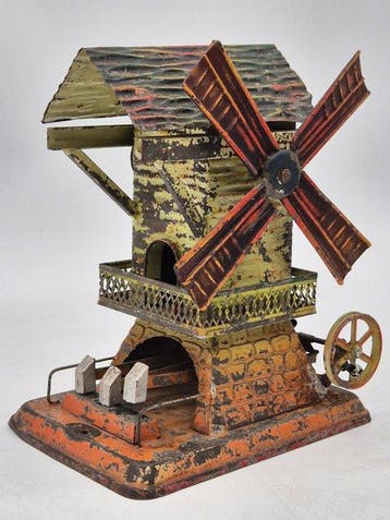 Doll & Cie - Speelgoed Antike Windmühle mit Hämmern –