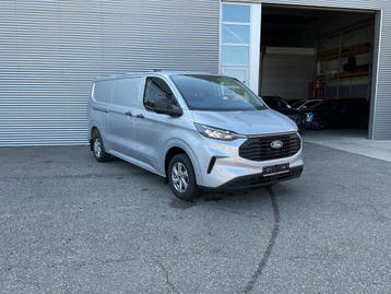 Ford Transit Custom 2.0 TDCI 136 pk L2 Trend LED/ 2.8T Trekv, Stof, Gebruikt, Ford, Zilver of Grijs