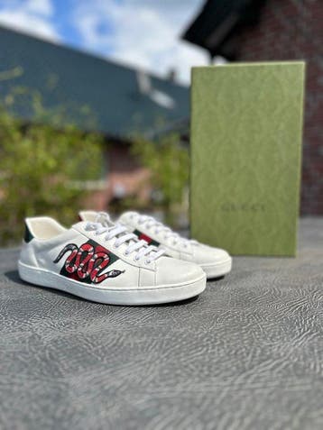 Gucci - Ace Snake - Sneakers - Maat: EU 42, Nieuw