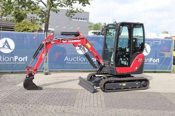 Veiling: Minigraver Yanmar SV22 Diesel 13.4kW 2024 Nieuw, Ophalen, Graafmachine
