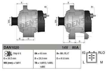 Dynamo / Alternator TOYOTA YARIS (1.0 VVT-i), Auto-onderdelen, Ophalen of Verzenden, Nieuw