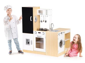 Houten Speelkeuken | Groot 127cm | Nieuw | Scherpe Prijs, Kinderen en Baby's, Speelgoed | Playmobil, Ophalen of Verzenden, Nieuw