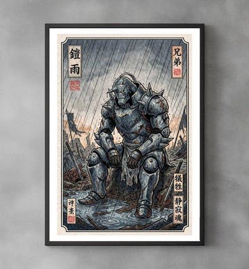 Sato Hageshi - The Lonely Armor - Alphonse Full Metal, Nieuw