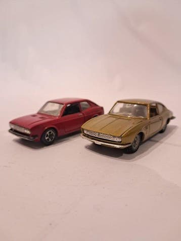 Mebetoys 1:43 - Modelauto (2) - Fiat Dino e Fiat 128, Hobby en Vrije tijd, Nieuw