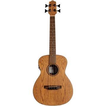 LANIKAI LKUOAEBU Basukelele, Oak Series, Voorversterker, Tas, Ophalen of Verzenden, Nieuw