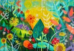 Favi Gales 100 x 70 cm - Girasoles radiantes y la mística de