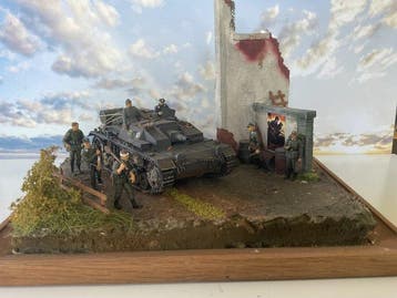 Tamiya - Speelgoed Duitse leger trekt zich terug stug met, Nieuw