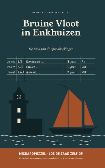 Bruine Vloot In Enkhuizen | B.V. Waries | Nieuw, Ophalen of Verzenden, Nieuw, B.V. Waries