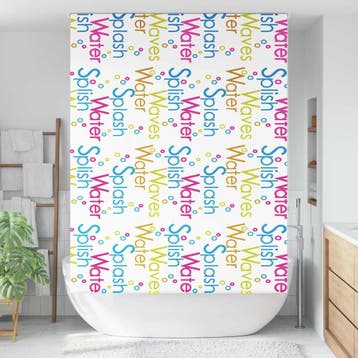 vidaXL Doucherolgordijn 150x240 cm stofbreedte 146 cm, Verzenden, Nieuw