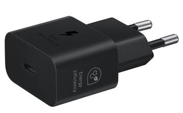 Samsung Snellader USB-C (25W) EP-T2510EBE zwart, Telecommunicatie, Mobiele telefoons | Telefoon-opladers, Verzenden, Nieuw