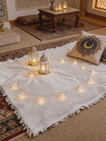 Boho Gebedskleed & Picknickkleed - Katoen Blend met Franje,, Cd's en Dvd's, Verzenden, Nieuw in verpakking
