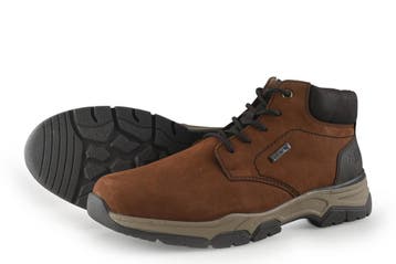 Rieker Veterboots in maat 43 Bruin, Kleding | Heren, Schoenen, Bruin, Verzenden, Boots, Zo goed als nieuw