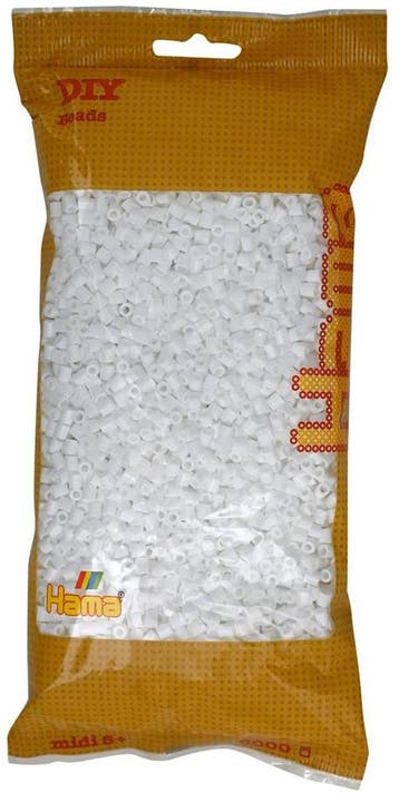 Hama - Strijkkralen Wit (6000 stuks) | Hama - Hobby, Hobby en Vrije tijd, Verzenden, Nieuw