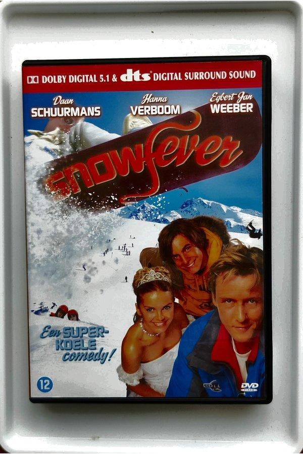 DVD Snowfever (2004) Daan Schuurmans Hanna Verboom, Cd's en Dvd's, Dvd's | Komedie, Verzenden