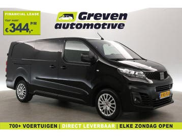 Fiat Scudo 2.0 MultiJet L3H1 145PK SX | Aut. | Airco |, Automaat, Euro 6, Zwart, Diesel