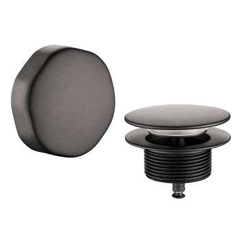 Doblar afbouwdeel badafvoer met overloop gunmetal, Ophalen of Verzenden, Nieuw