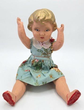 Pepona - Pop articulada y sonido carton piedra - 1930-1940 -