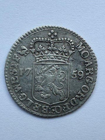 Nederland, West-Friesland 1/4 Gulden (Muntmeesterpenning)