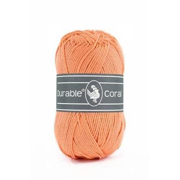 Durable Coral 2195 Abricot - Haakgaren / Breigaren, Ophalen of Verzenden, Nieuw, Breien of Haken, Wol of Garen