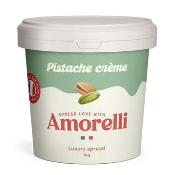 Amorelli Pistache Spread 1kg, Verzenden, Nieuw