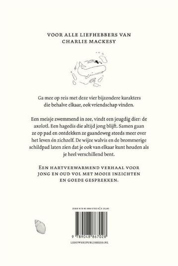 Het meisje, de walvis, de schildpad en de axolotl, Boeken, Verzenden, Zo goed als nieuw, Katinka Polderman