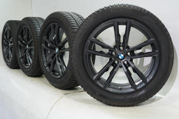 BMW X3 X4 G01 G02 698M 19 inch velgen Pirelli Runflat Winter, 19 inch, Gebruikt, Velg(en), Winterbanden