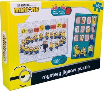Minions Tweezijdige Puzzel Mystery (150 stukken), Verzamelen, Ophalen of Verzenden, Nieuw